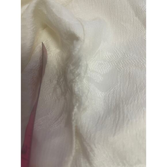 -LULUS M Confident Sophistication Ivory Jacquard Collared Blazer Romper B… - Picture 10 of 11